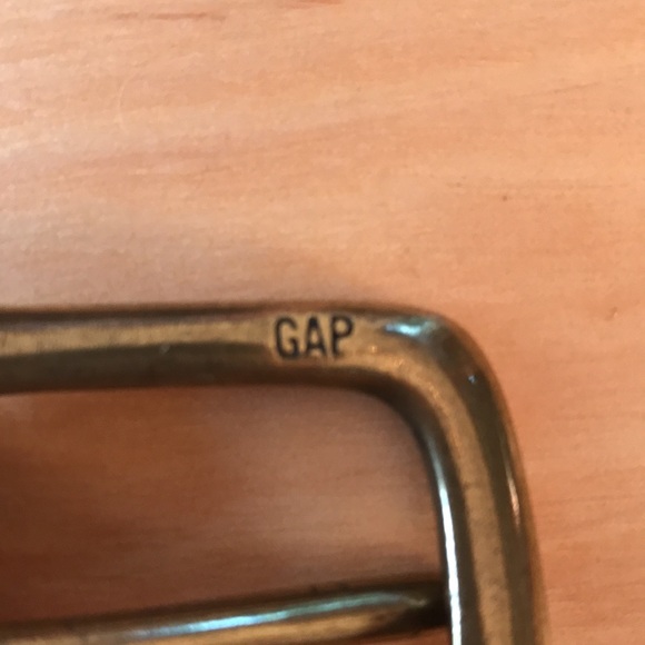 Gap Boys Brown Belt with Brass Buckle - Picture 5 of 5